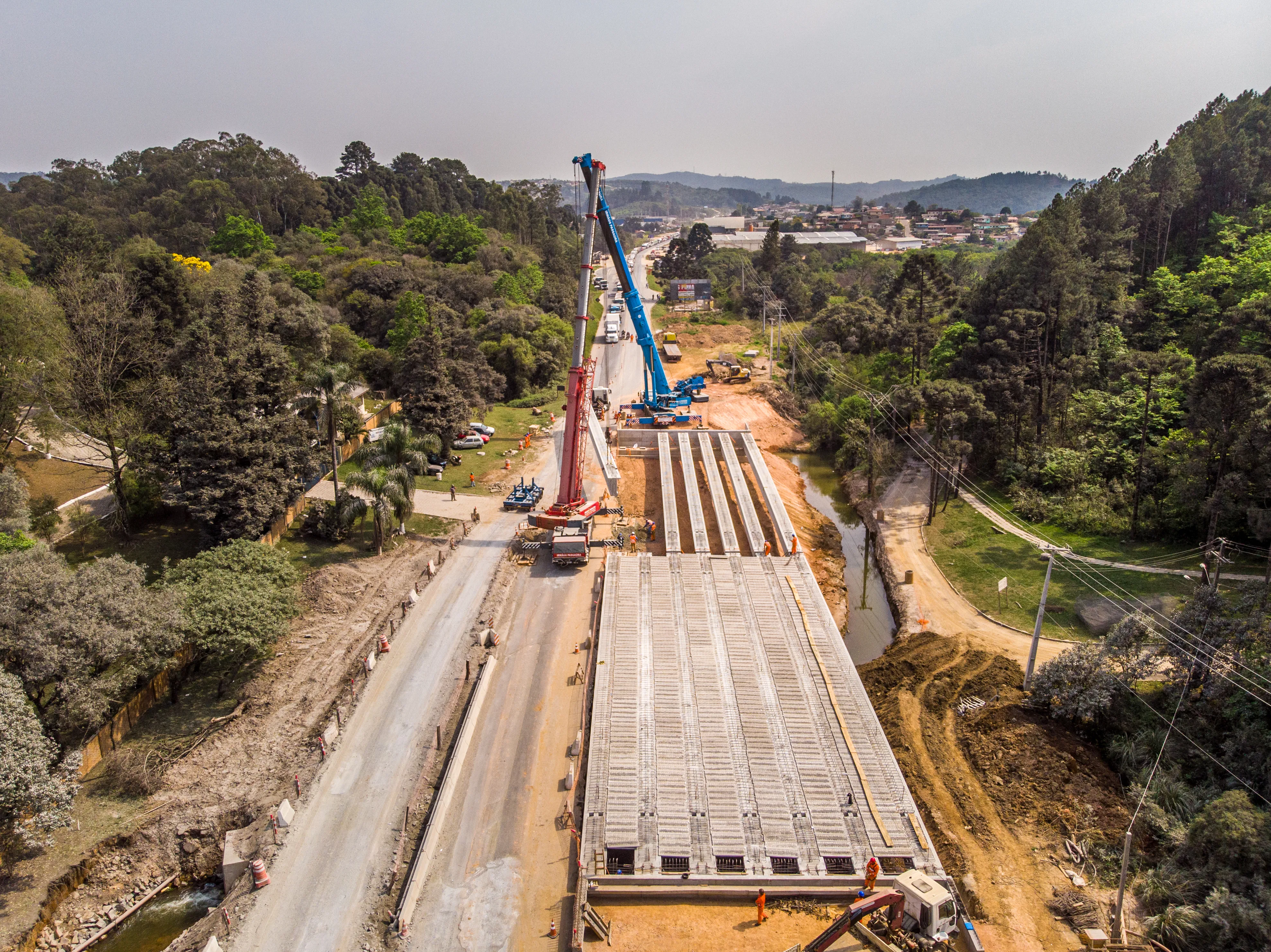 Concreto pré-fabricado para infraestrutura viária com resistência, segurança e alta qualidade