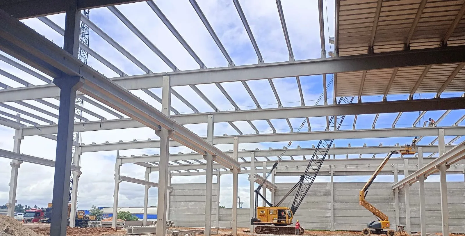 Terça leve em concreto pré-fabricado Cassol