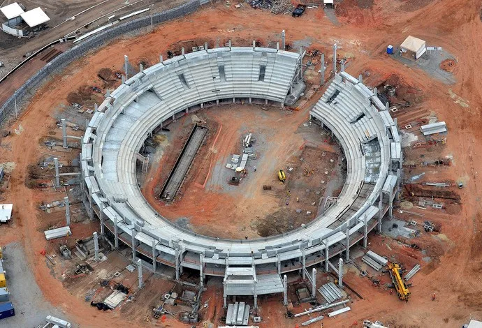 Segmento esporte e cultura Cassol Pré-Fabricados, soluções em concreto pré-fabricado para ginásios, arenas, estádios e espaços culturais com segurança e inovação