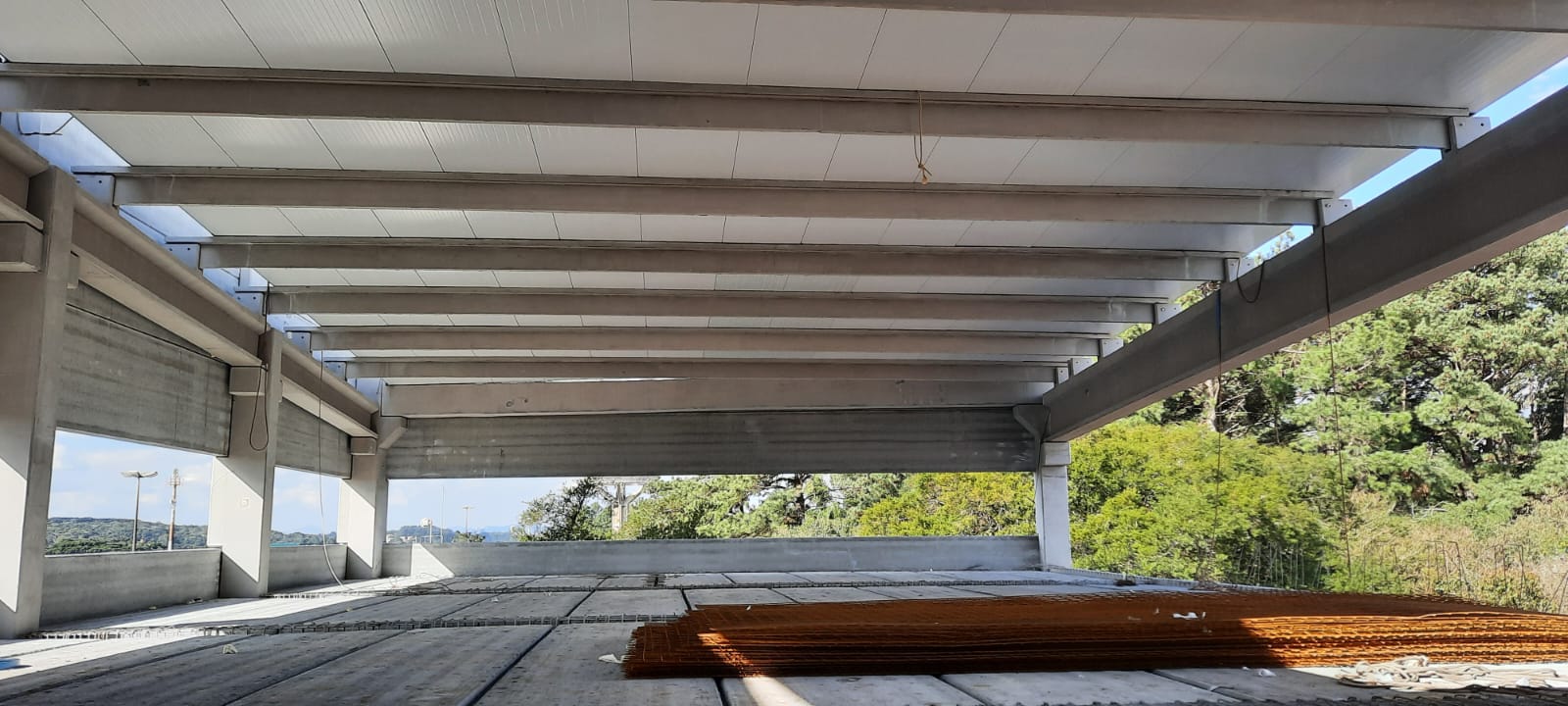 Terça leve em concreto pré-fabricado Cassol