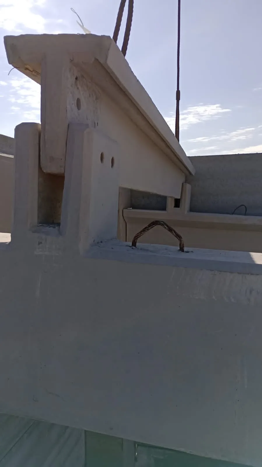 Terça leve em concreto pré-fabricado Cassol