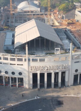 Cassol executa a obra de modernização do Estádio do Pacaembu